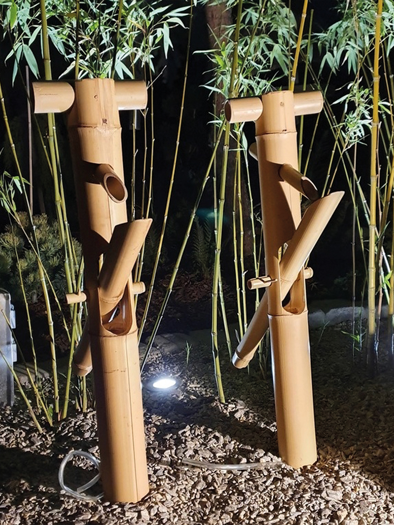 Fontanna Przelewka Bambusowa 75cm