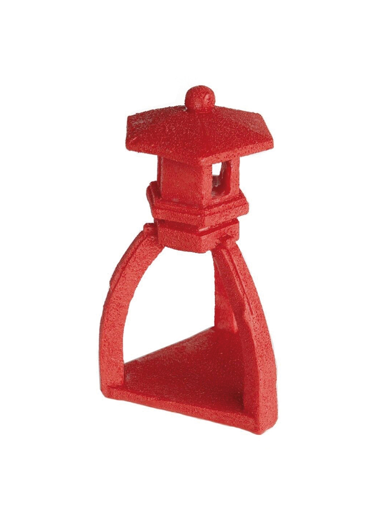SuperFish Pond Zen Deco Pagoda Czerwony