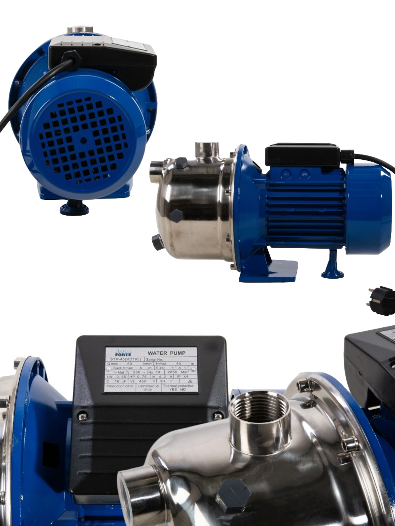 Aqua Forte Pompa CiśnieniowaSTP-45.maks. 2,8 m³/4,2 bar