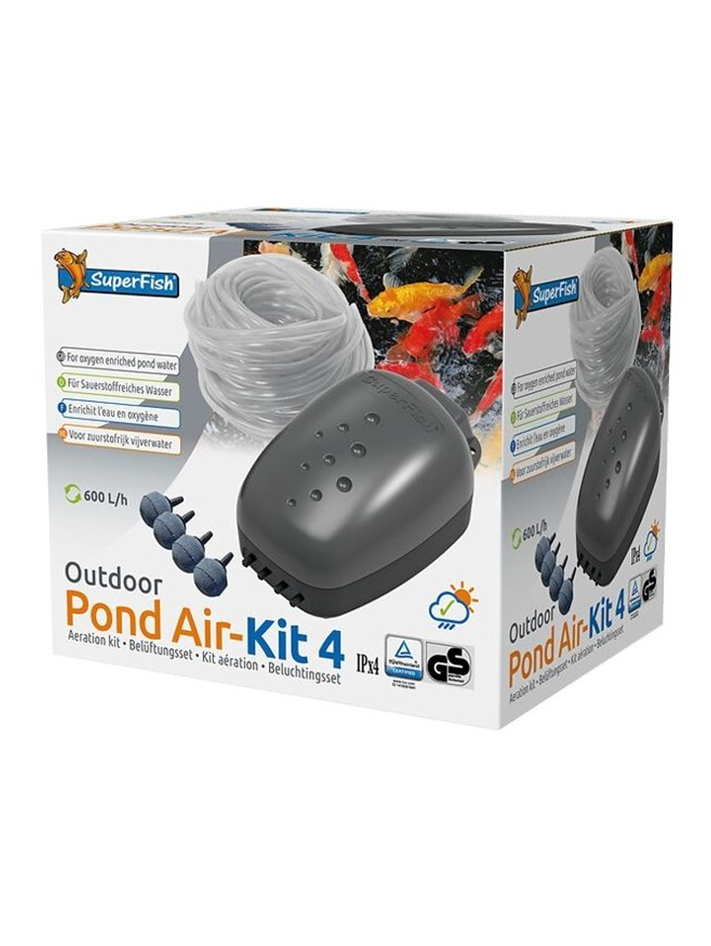 SuperFish Pond Air-Kit 4 Zestaw Napowietrzania